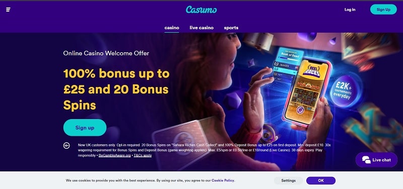 Casumo Online Casino Malaysia