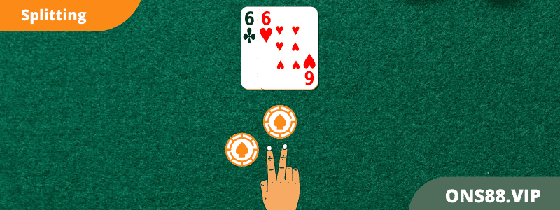 Blackjack-Splitting