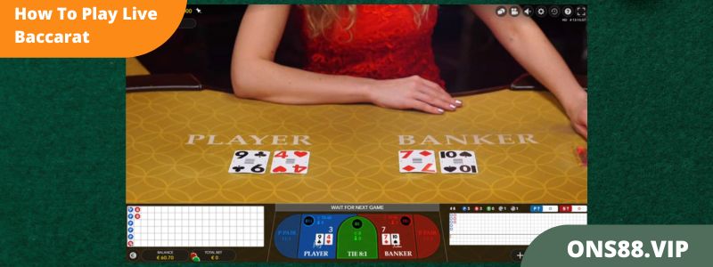 How to Play Live Dealer Baccarat